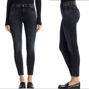 J Brand Alana Spectre High Rise Skinny Ankle Acid Wash Jeans Size 27
